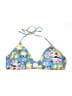 Unbranded Print Blue Swimsuit Top Size 4X - photo 1