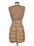 Zara Tweed Tan Cocktail Dress Size S - photo 2