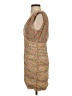 Zara Tweed Tan Cocktail Dress Size S - photo 5
