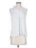 Vince Camuto Silver Sleeveless Blouse Size XXS - photo 1