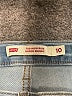 Levi's Solid Blue Jeans Size 10 - photo 3