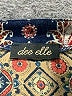 Dee Elly 100% Rayon Blue 3/4 Sleeve Blouse Size XL - photo 7