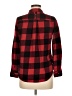 Ambiance 100% Cotton Plaid Red Long Sleeve Button-Down Shirt Size M - photo 2