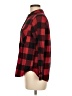 Ambiance 100% Cotton Plaid Red Long Sleeve Button-Down Shirt Size M - photo 5