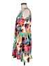Unbranded Print Teal Casual Dress Size M - photo 5