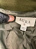 Aura 100% Polyester Green Coat Size M - photo 6