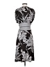 Max and Cleo Floral Gray Cocktail Dress Size S - photo 2