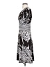 Max and Cleo Floral Gray Cocktail Dress Size S - photo 5
