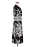 Max and Cleo Floral Gray Cocktail Dress Size S - photo 4