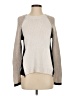 Lisa Todd Color Block Tan Pullover Sweater Size XS - photo 1