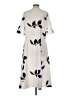 Unbranded Print Ivory Casual Dress Size S - photo 2