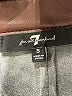 7 For All Mankind 100% Polyurethane Brown Long Sleeve Blouse Size S - photo 7