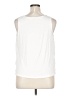 1.State 100% Polyester Ivory Sleeveless T-Shirt Size 1X - photo 2