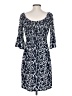 Sophie Max Print Blue Casual Dress Size S - photo 2