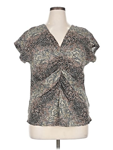 For Cynthia Short Sleeve Blouse (view 1)