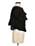 Shore 100% Rayon Black Short Sleeve Blouse Size M - photo 4