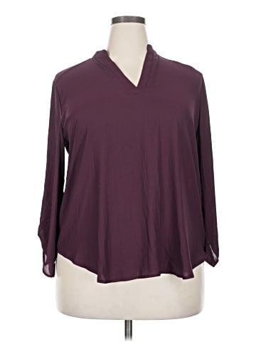 Lush 3/4 Sleeve Blouse (view 1)