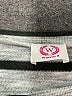 Wanna B Stripes Silver Gray 3/4 Sleeve T-Shirt Size L - photo 7