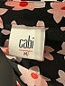 CAbi 100% Polyester Floral Black Short Sleeve Blouse Size M - photo 7