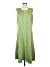 Anthony Richards Solid Green Casual Dress Size 0LG - photo 1