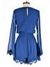 Lulus 100% Polyester Hearts Blue Romper Size XS - photo 2