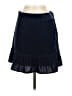 J.Crew 100% Polyester Solid Blue Casual Skirt Size S - photo 1