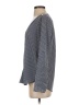 Zara Basic Stripes Gray Long Sleeve Blouse Size S - photo 5