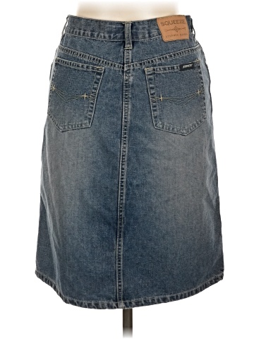 Squeeze Denim Skirt (view 2)