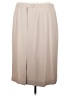 Kasper 100% Polyester Solid Tan Formal Skirt Size 24w - photo 2