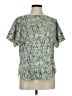 Anne Klein Green Short Sleeve Blouse Size M (estimated) - photo 1