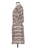BCBGMAXAZRIA 100% Silk Print White Cocktail Dress Size S - photo 5