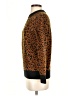 Daily Ritual Animal Print Brown Pullover Sweater Size XS - photo 5