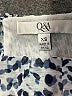 Q&A 100% Polyester Blue Sleeveless Blouse Size XS - photo 7