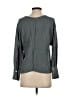 Vince. 100% Viscose Gray Long Sleeve Blouse Size S - photo 2