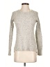 Athleta Metallic Silver Cashmere Pullover Sweater Size XS - photo 1