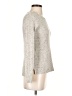 Athleta Metallic Silver Cashmere Pullover Sweater Size XS - photo 4