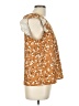 Unbranded Brown Sleeveless Blouse Size L - photo 4