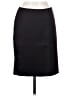 Anne Klein 100% Polyester Solid Burgundy Black Formal Skirt Size 0 (petite) - photo 1