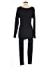 OQQ Solid Black Jumpsuit Size M - photo 2