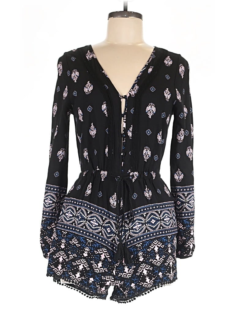 Pre-owned Haute Monde Romper In Black