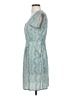 Needle & Thread 100% Polyester Chevron-herringbone Teal Casual Dress Size S - photo 5