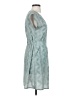 Needle & Thread 100% Polyester Chevron-herringbone Teal Casual Dress Size S - photo 4