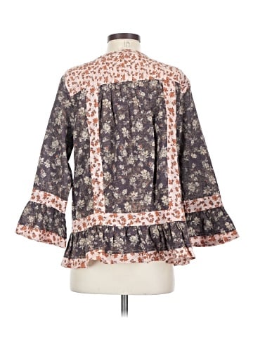 LOGO 3/4 Sleeve Blouse (view 2)