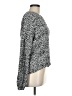 Ruby Moon Tweed Silver Pullover Sweater Size M - photo 4