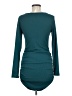Unbranded 100% Polyester Solid Teal Cocktail Dress Size M - photo 2