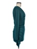 Unbranded 100% Polyester Solid Teal Cocktail Dress Size M - photo 4