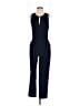 Trina Turk Solid Blue Jumpsuit Size 2 - photo 1