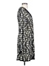 Wrapper Argyle Gray Casual Dress Size S - photo 4