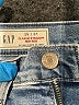 Gap Hearts Blue Jeans Size 0 - photo 6
