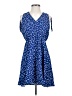 Shein 100% Polyester Stars Blue Casual Dress Size S - photo 1